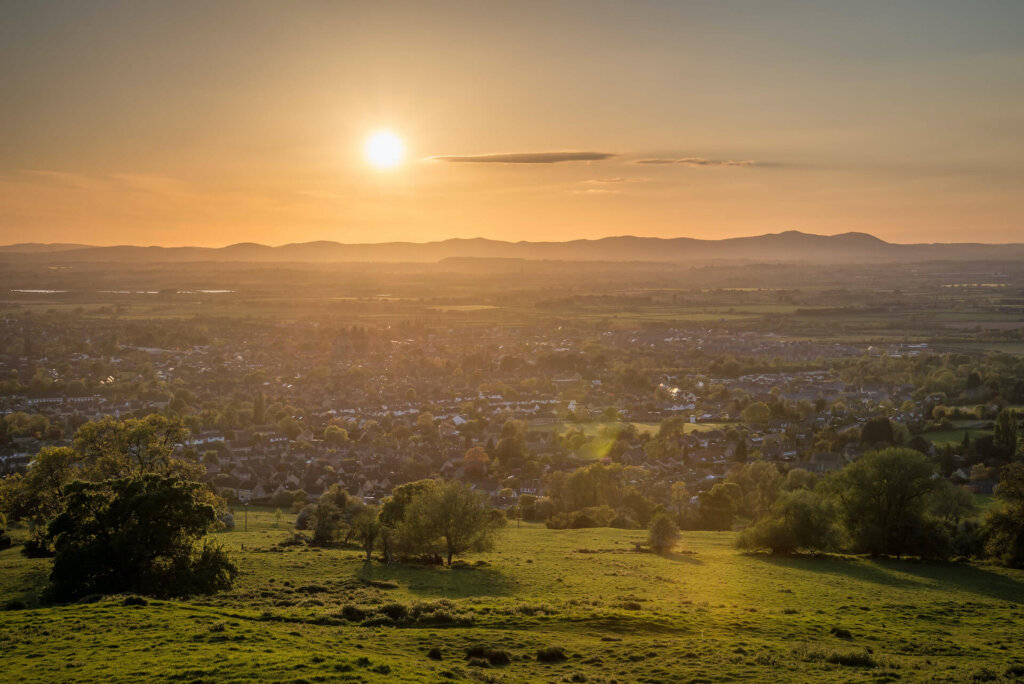 Sunset Over Cheltenham
